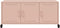 vidaXL - Tv-meubel - 100,5x39x43,5 - cm - staal - roze