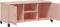 vidaXL - Tv-meubel - 100,5x39x43,5 - cm - staal - roze