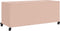 vidaXL - Tv-meubel - 100,5x39x43,5 - cm - staal - roze