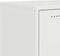 vidaXL - Tv-meubel - 100,5x39x43,5 - cm - staal - wit