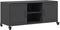 vidaXL - Tv-meubel - 100,5x39x43,5 - cm - staal - zwart