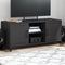vidaXL - Tv-meubel - 100,5x39x43,5 - cm - staal - zwart