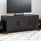 vidaXL - Tv-meubel - 100,5x39x43,5 - cm - staal - zwart
