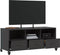vidaXL - Tv-meubel - 100,5x39x43,5 - cm - staal - zwart