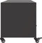 vidaXL - Tv-meubel - 100,5x39x43,5 - cm - staal - zwart