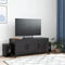 vidaXL - Tv-meubel - 100,5x39x43,5 - cm - staal - zwart