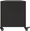 vidaXL - Tv-meubel - 100,5x39x43,5 - cm - staal - zwart