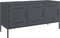 vidaXL - Tv-meubel - 100,5x39x50,5 - cm - staal - antracietkleurig