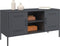 vidaXL - Tv-meubel - 100,5x39x50,5 - cm - staal - antracietkleurig
