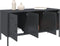 vidaXL - Tv-meubel - 100,5x39x50,5 - cm - staal - antracietkleurig