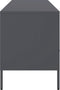 vidaXL - Tv-meubel - 100,5x39x50,5 - cm - staal - antracietkleurig