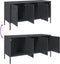 vidaXL - Tv-meubel - 100,5x39x50,5 - cm - staal - antracietkleurig
