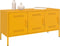 vidaXL - Tv-meubel - 100,5x39x50,5 - cm - staal - mosterdgeel