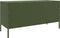 vidaXL - Tv-meubel - 100,5x39x50,5 - cm - staal - olijfgroen
