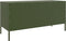 vidaXL - Tv-meubel - 100,5x39x50,5 - cm - staal - olijfgroen