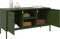 vidaXL - Tv-meubel - 100,5x39x50,5 - cm - staal - olijfgroen