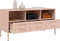 vidaXL - Tv-meubel - 100,5x39x50,5 - cm - staal - roze