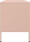 vidaXL - Tv-meubel - 100,5x39x50,5 - cm - staal - roze