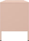 vidaXL - Tv-meubel - 100,5x39x50,5 - cm - staal - roze