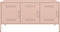 vidaXL - Tv-meubel - 100,5x39x50,5 - cm - staal - roze