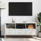 vidaXL - Tv-meubel - 100,5x39x50,5 - cm - staal - wit