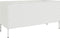 vidaXL - Tv-meubel - 100,5x39x50,5 - cm - staal - wit