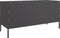 vidaXL - Tv-meubel - 100,5x39x50,5 - cm - staal - zwart