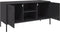 vidaXL - Tv-meubel - 100,5x39x50,5 - cm - staal - zwart