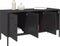 vidaXL - Tv-meubel - 100,5x39x50,5 - cm - staal - zwart