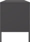 vidaXL - Tv-meubel - 100,5x39x50,5 - cm - staal - zwart