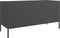 vidaXL - Tv-meubel - 100,5x39x50,5 - cm - staal - zwart