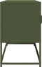 vidaXL - Tv-meubel - 100,5x39x60,5 - cm - koudgewalst - staal - olijfgroen