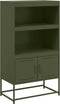 vidaXL - Tv-meubel - 100,5x39x60,5 - cm - staal - antracietkleurig