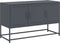 vidaXL - Tv-meubel - 100,5x39x60,5 - cm - staal - antracietkleurig