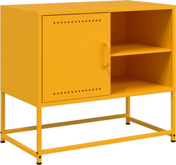 vidaXL - Tv-meubel - 100,5x39x60,5 - cm - staal - antracietkleurig