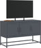 vidaXL - Tv-meubel - 100,5x39x60,5 - cm - staal - antracietkleurig
