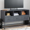 vidaXL - Tv-meubel - 100,5x39x60,5 - cm - staal - antracietkleurig