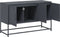 vidaXL - Tv-meubel - 100,5x39x60,5 - cm - staal - antracietkleurig