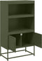 vidaXL - Tv-meubel - 100,5x39x60,5 - cm - staal - antracietkleurig