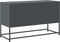vidaXL - Tv-meubel - 100,5x39x60,5 - cm - staal - antracietkleurig