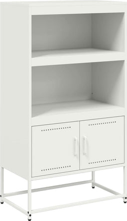 vidaXL - Tv-meubel - 100,5x39x60,5 - cm - staal - mosterdgeel