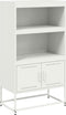vidaXL - Tv-meubel - 100,5x39x60,5 - cm - staal - mosterdgeel