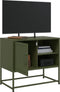 vidaXL - Tv-meubel - 100,5x39x60,5 - cm - staal - mosterdgeel