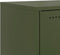 vidaXL - Tv-meubel - 100,5x39x60,5 - cm - staal - mosterdgeel