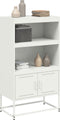 vidaXL - Tv-meubel - 100,5x39x60,5 - cm - staal - mosterdgeel