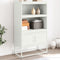 vidaXL - Tv-meubel - 100,5x39x60,5 - cm - staal - mosterdgeel
