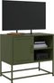 vidaXL - Tv-meubel - 100,5x39x60,5 - cm - staal - mosterdgeel