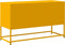 vidaXL - Tv-meubel - 100,5x39x60,5 - cm - staal - mosterdgeel