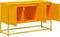 vidaXL - Tv-meubel - 100,5x39x60,5 - cm - staal - mosterdgeel