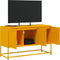 vidaXL - Tv-meubel - 100,5x39x60,5 - cm - staal - mosterdgeel